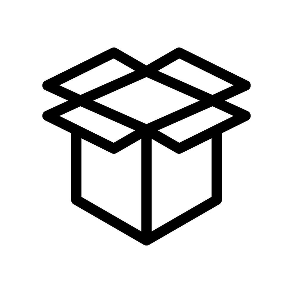 Box Symbol Vektor Symbol Design Illustration