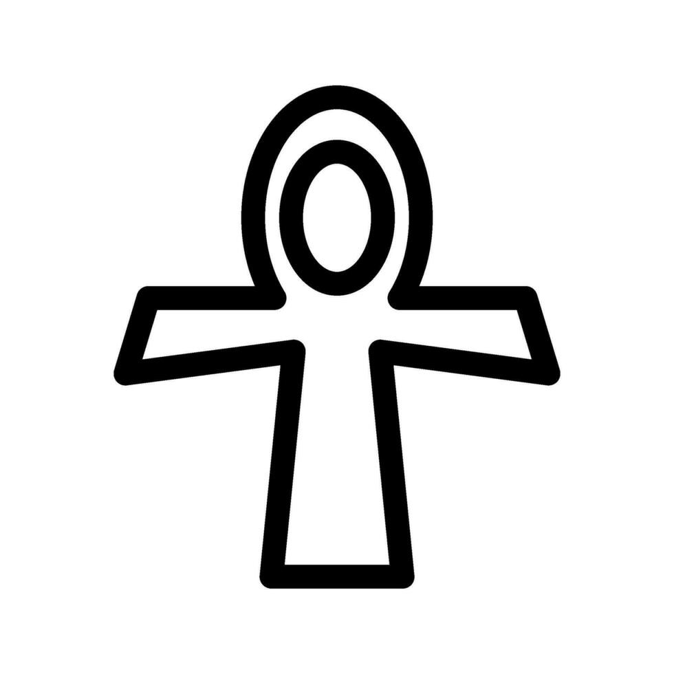 kristen korsa ikon vektor symbol design illustration