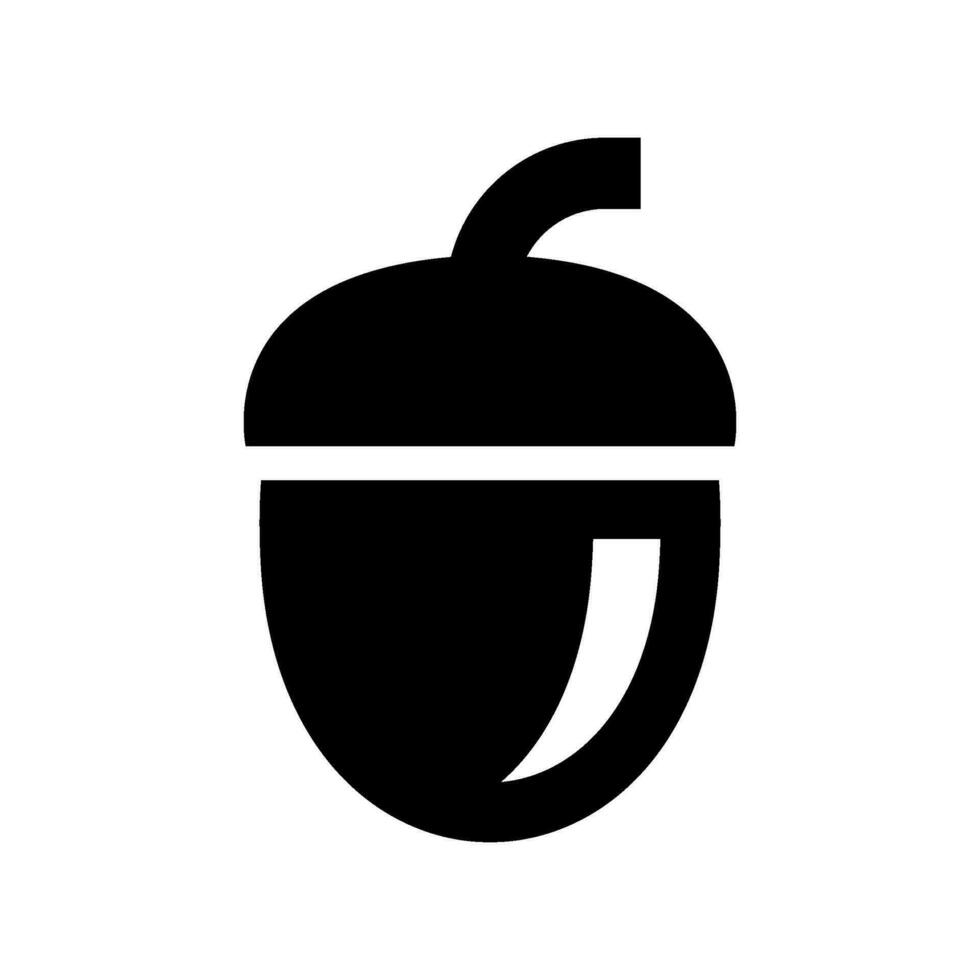 Eichel Symbol Vektor Symbol Design Illustration