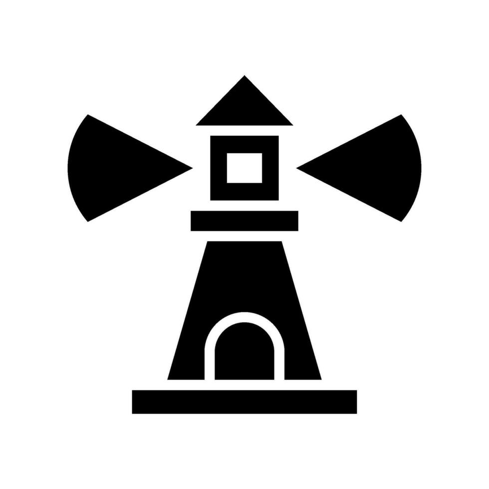 Leuchtturm Symbol Vektor Symbol Design Illustration