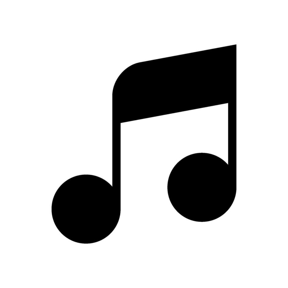 Musik- Symbol Vektor Symbol Design Illustration