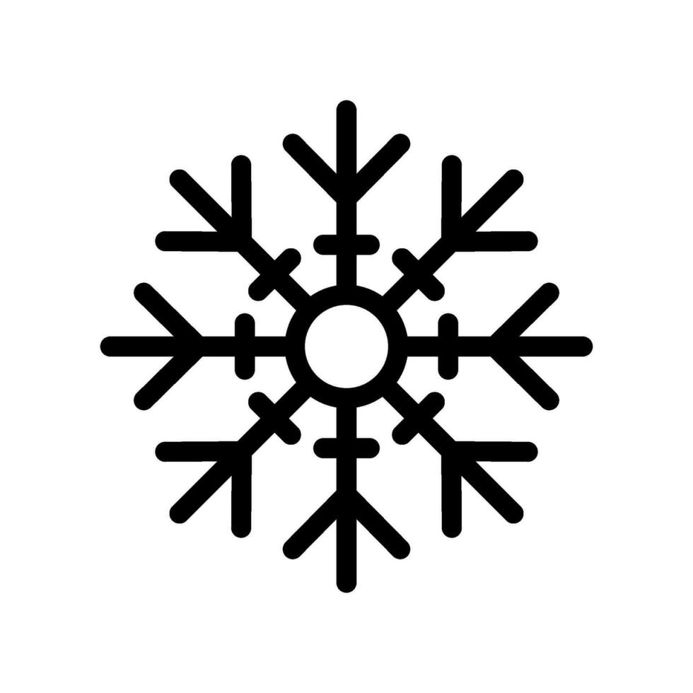 Schnee Symbol Vektor Symbol Design Illustration