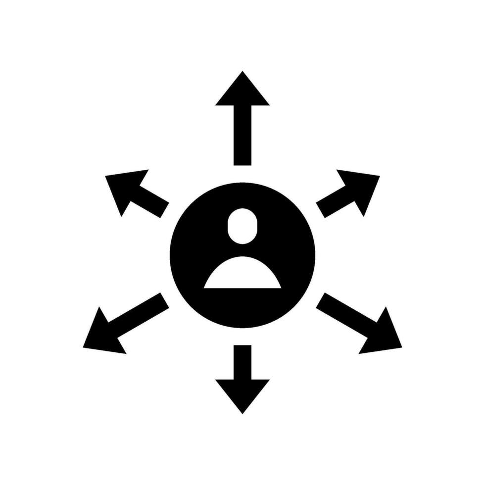 nätverk förvaltning ikon vektor symbol design illustration