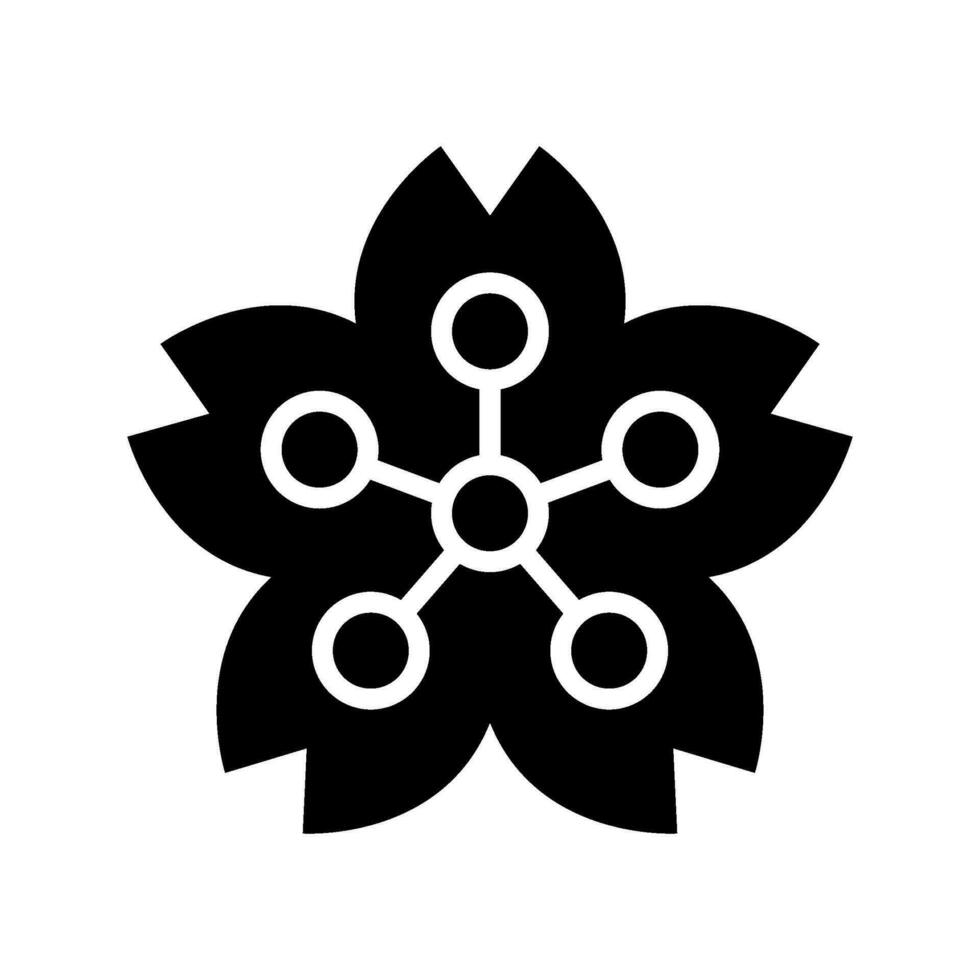 sakura ikon vektor symbol design illustration