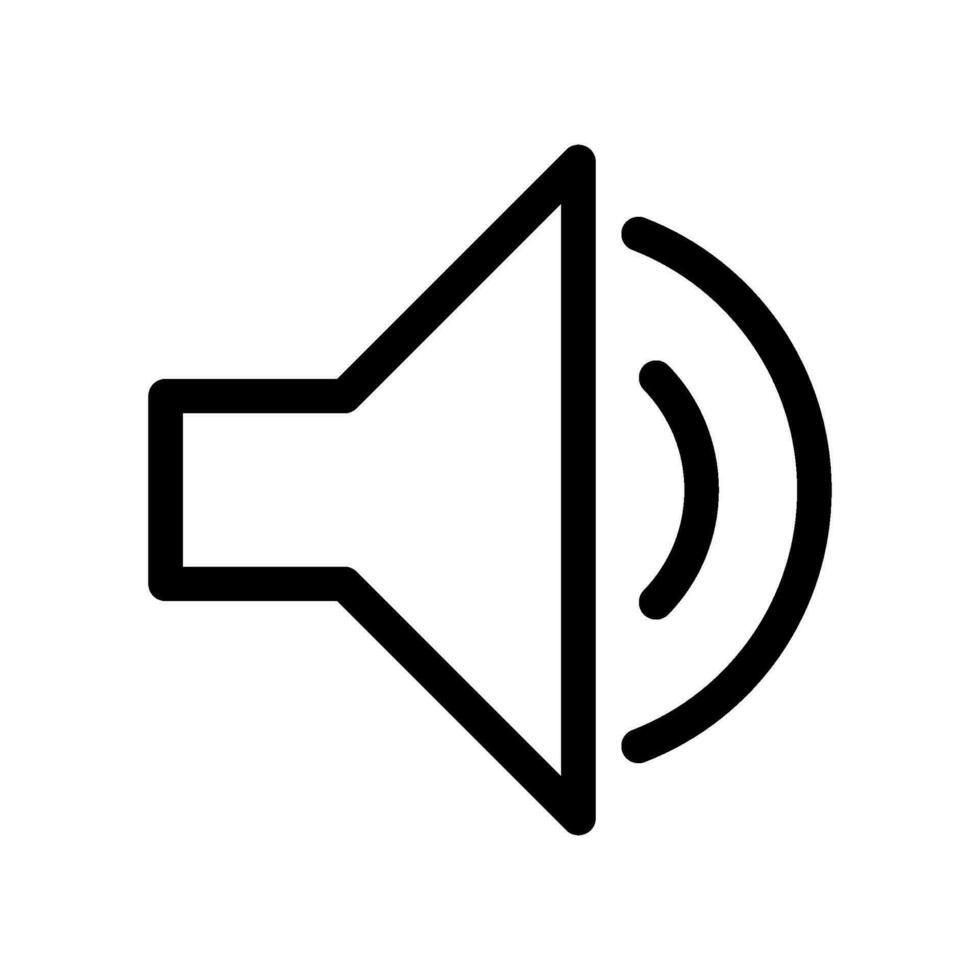 ljud ikon vektor symbol design illustration