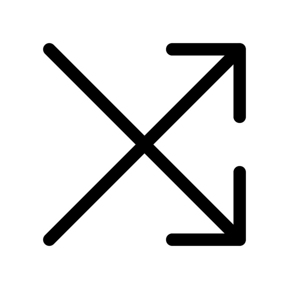 Mischen Symbol Vektor Symbol Design Illustration