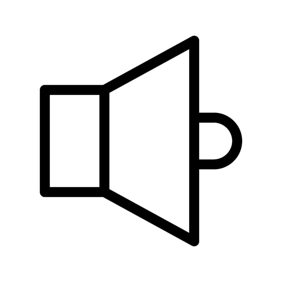 högtalare ikon vektor symbol design illustration
