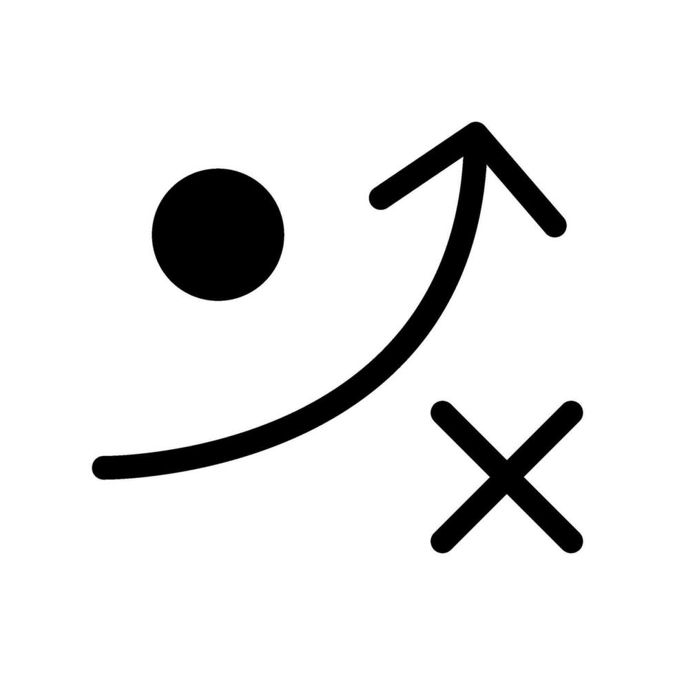 strategi ikon vektor symbol design illustration