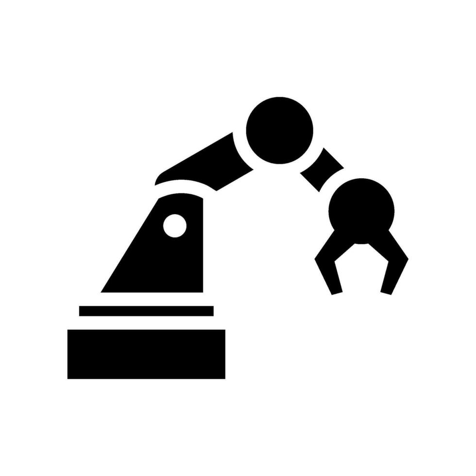 Robotik Symbol Vektor Symbol Design Illustration