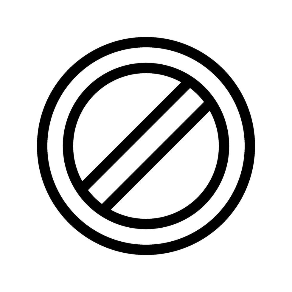 Block Symbol Vektor Symbol Design Illustration