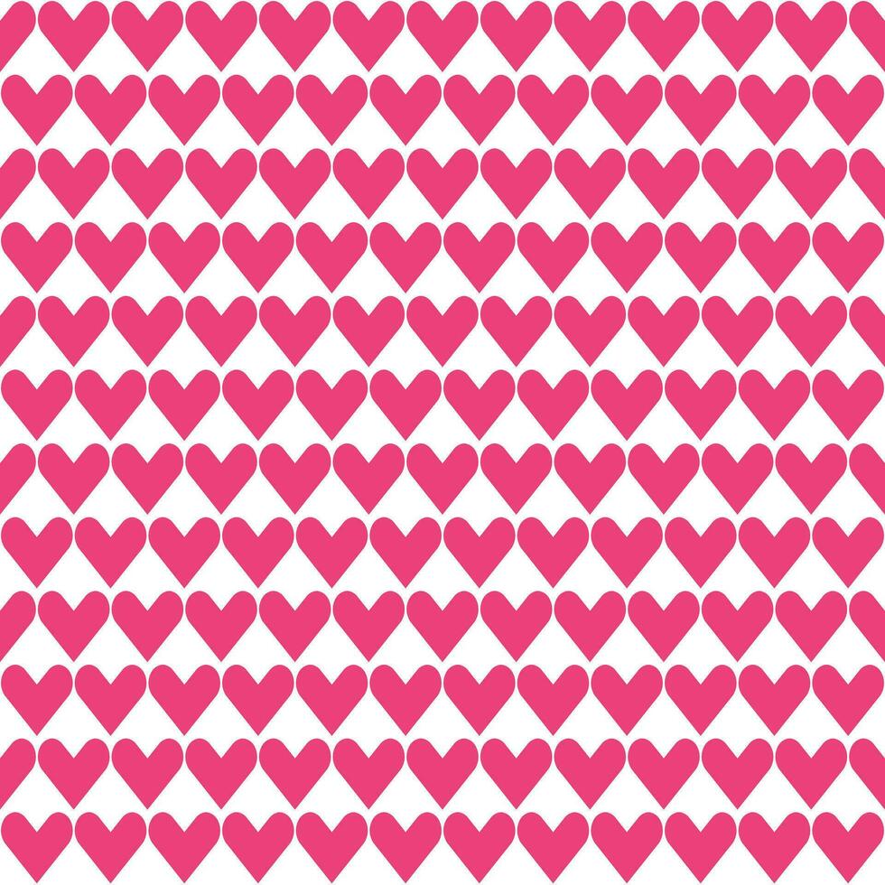 Rosa Herz Muster. Herz Vektor Muster. Herz Muster. nahtlos geometrisch Muster zum Kleidung, Verpackung Papier, Hintergrund, Hintergrund, Geschenk Karte, dekorieren.