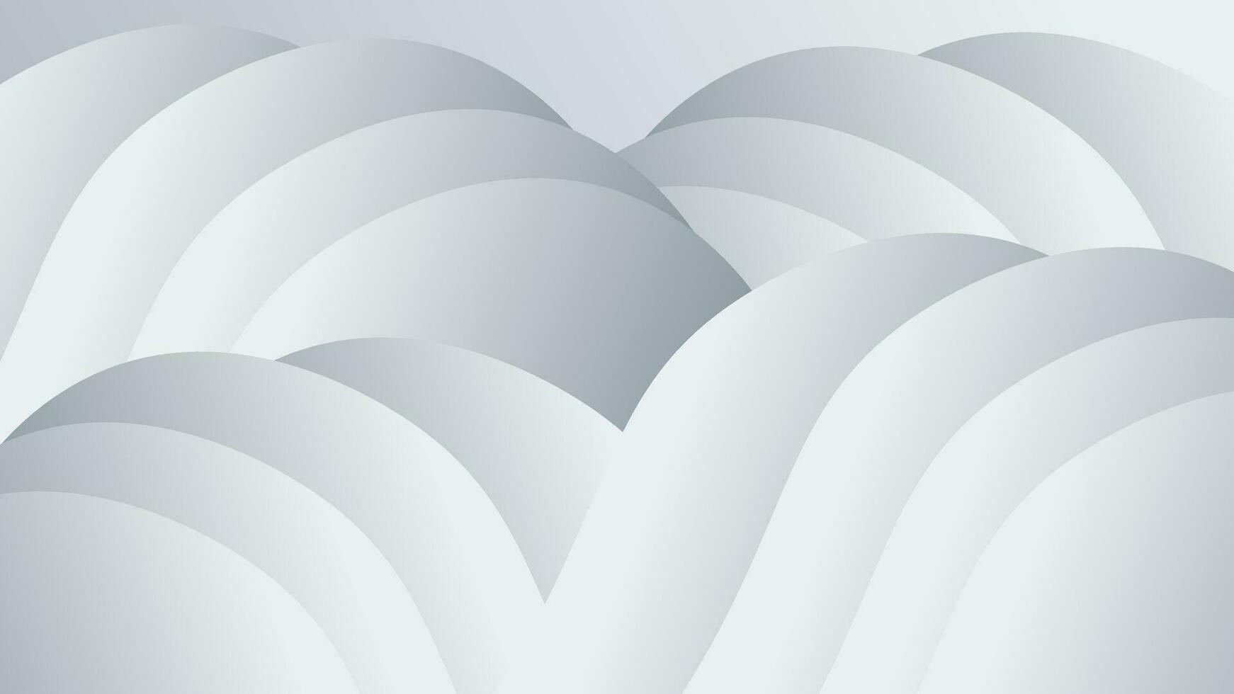 vit bakgrund med många vågor.vektor illustration bakgrund vektor