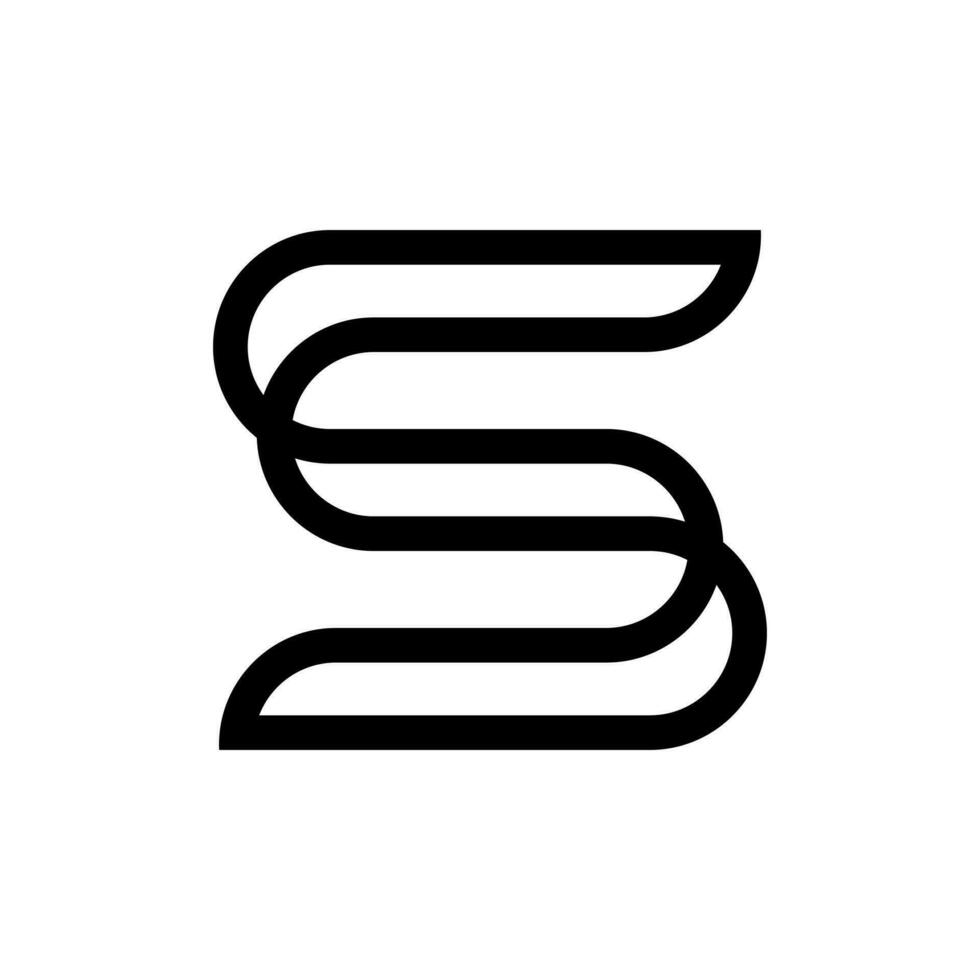 bokstavens logotypdesign vektor