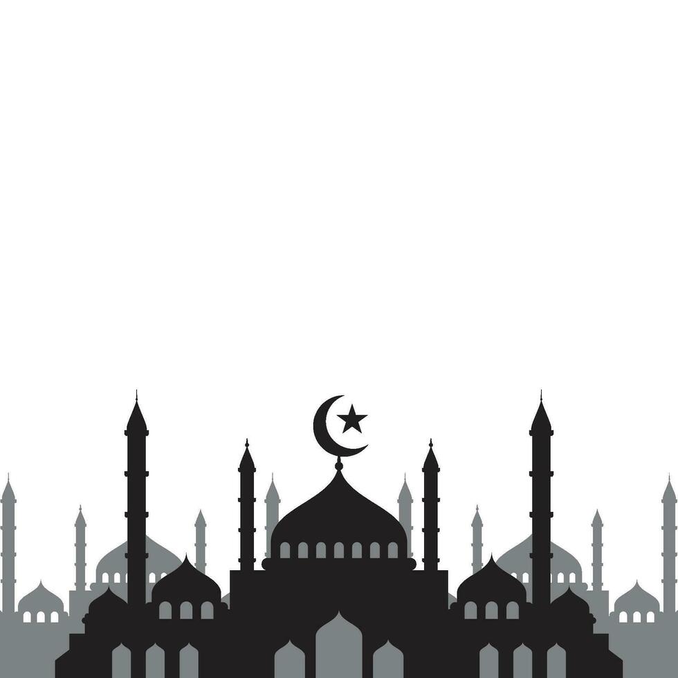 Moslem Symbol Vektor Illustration Design Vorlage