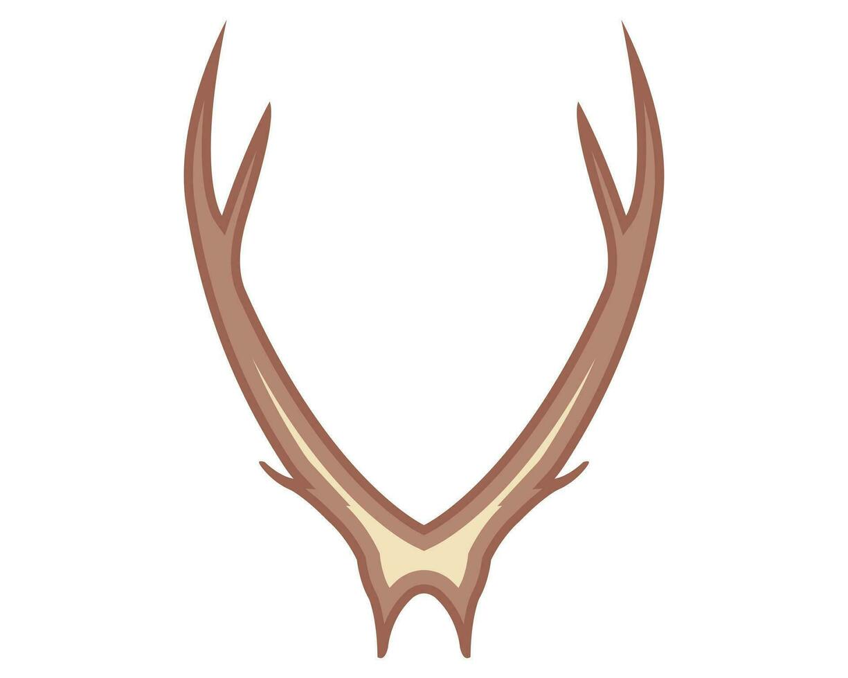 Hirsch Horn Symbol vektor