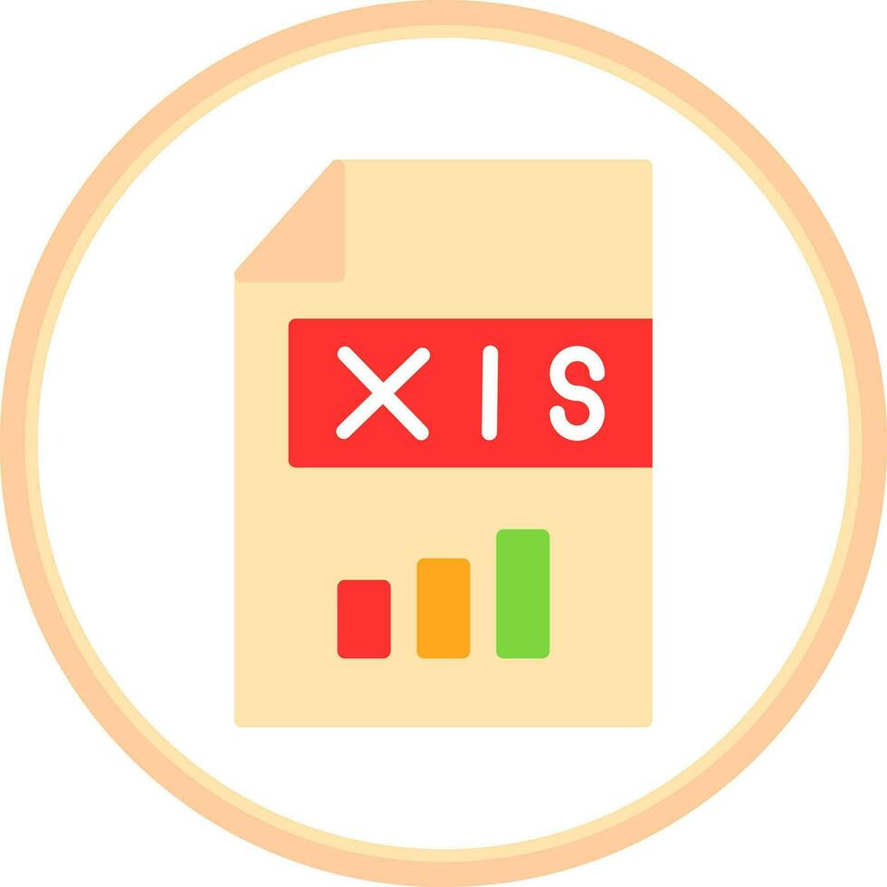 xls vektor ikon design