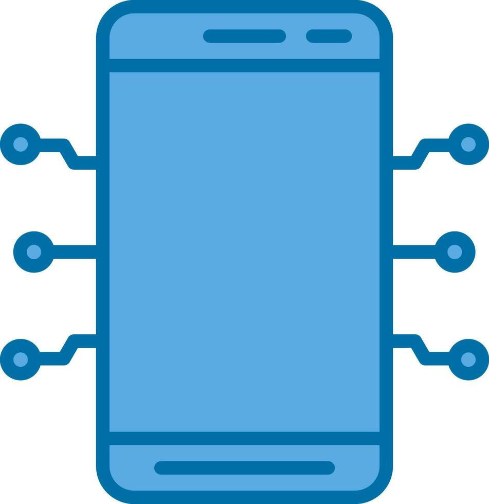 Handy, Mobiltelefon Technologie Vektor Symbol Design