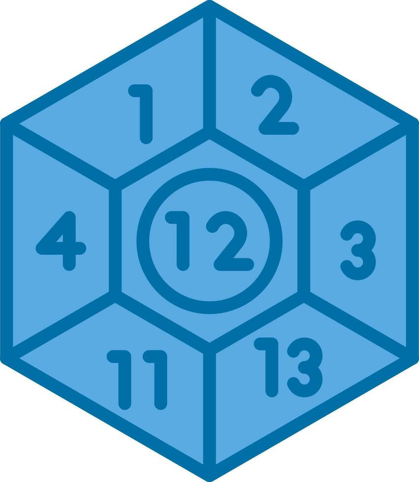 Rolle spielen Spiel Vektor Symbol Design