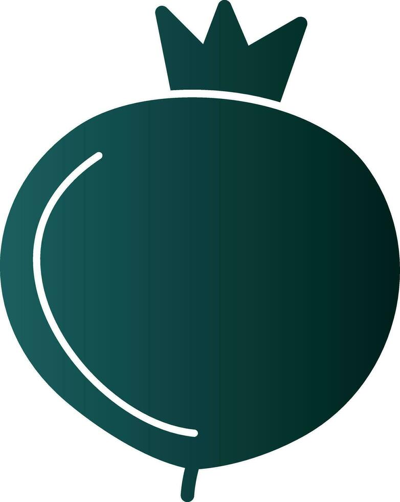 granatäpple vektor ikon design