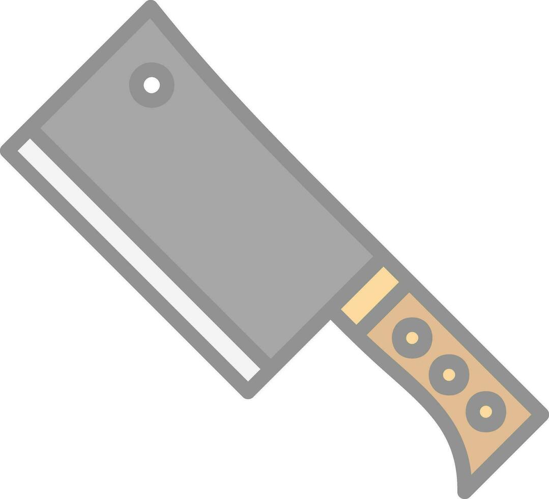 slaktare vektor ikon design
