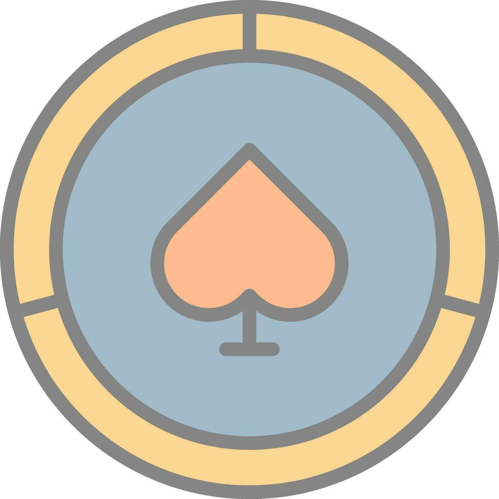 Poker Chips Vektor Symbol Design