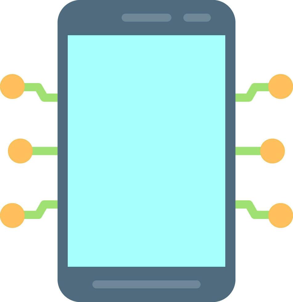 mobil teknologi vektor ikon design