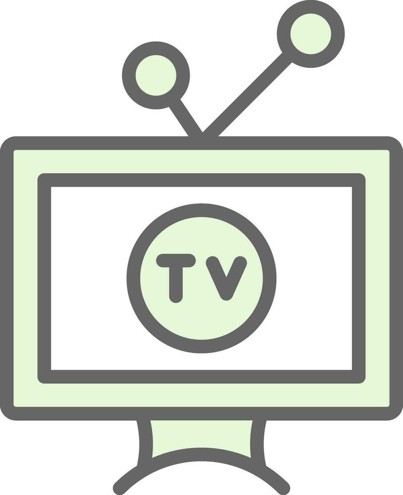 tv vektor ikon design