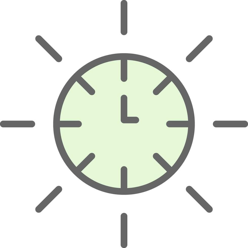 Zeit Vektor Symbol Design