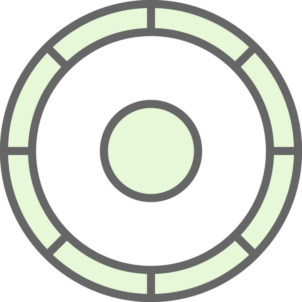 hula ring vektor ikon design
