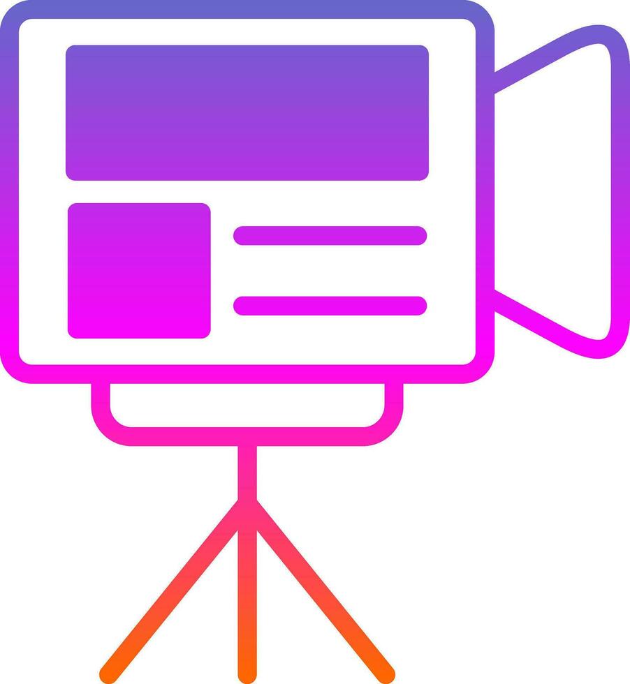 Video Recorder Vektor Symbol Design