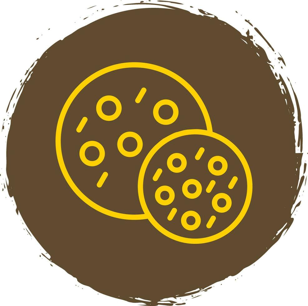 Cookies-Vektor-Icon-Design vektor