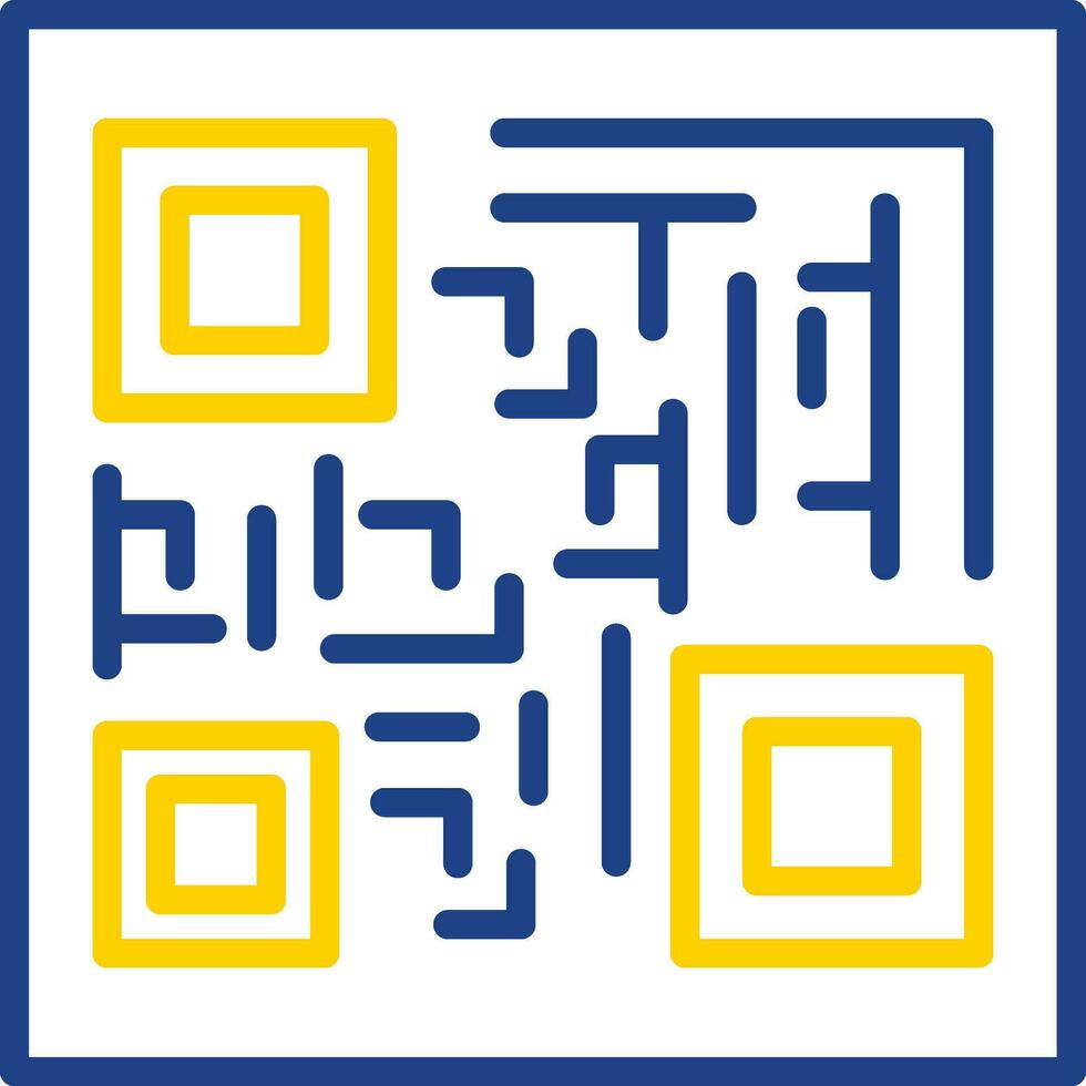 qr koda vektor ikon design