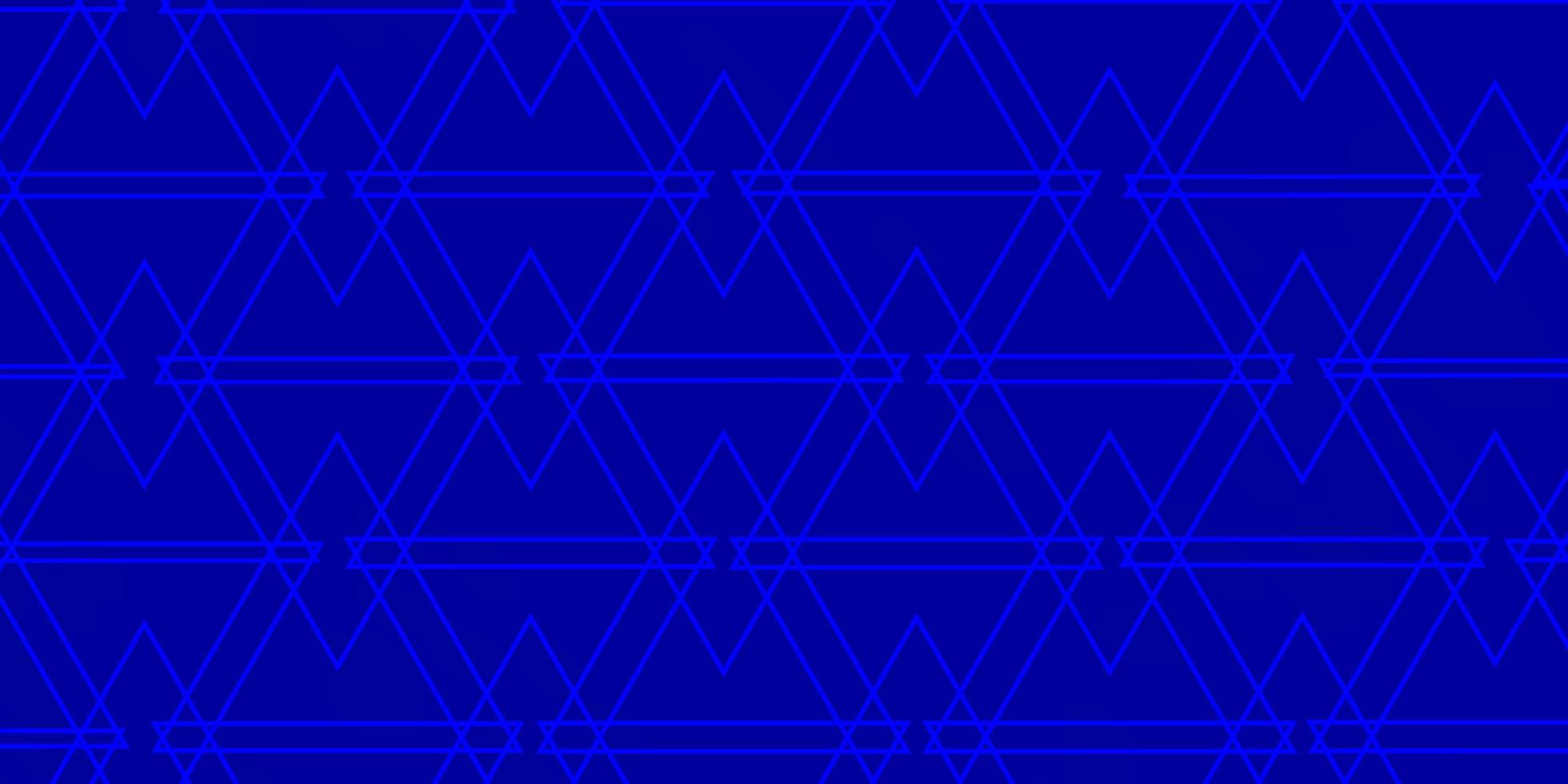 ljusblå vektorlayout med linjer trianglar modern abstrakt illustration med färgglada trianglar mall för tapeter vektor