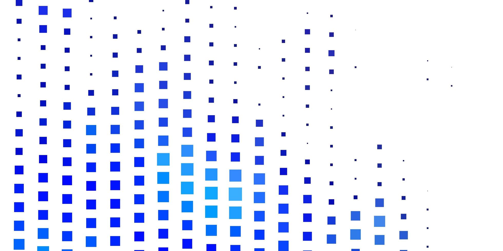 Hellblauer Vektorhintergrund in polygonaler abstrakter Steigungsillustration mit buntem Rechteckmuster für Website-Landingpages vektor