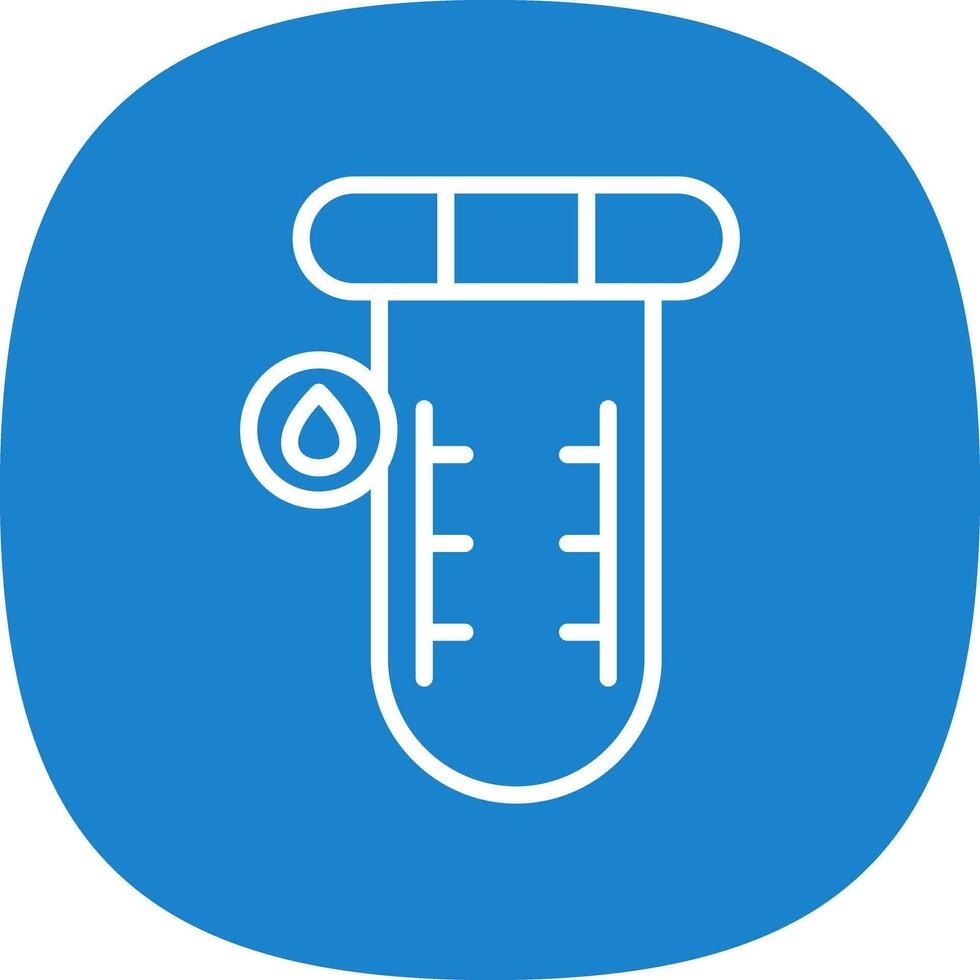 Pcr-Testvektor-Icon-Design vektor