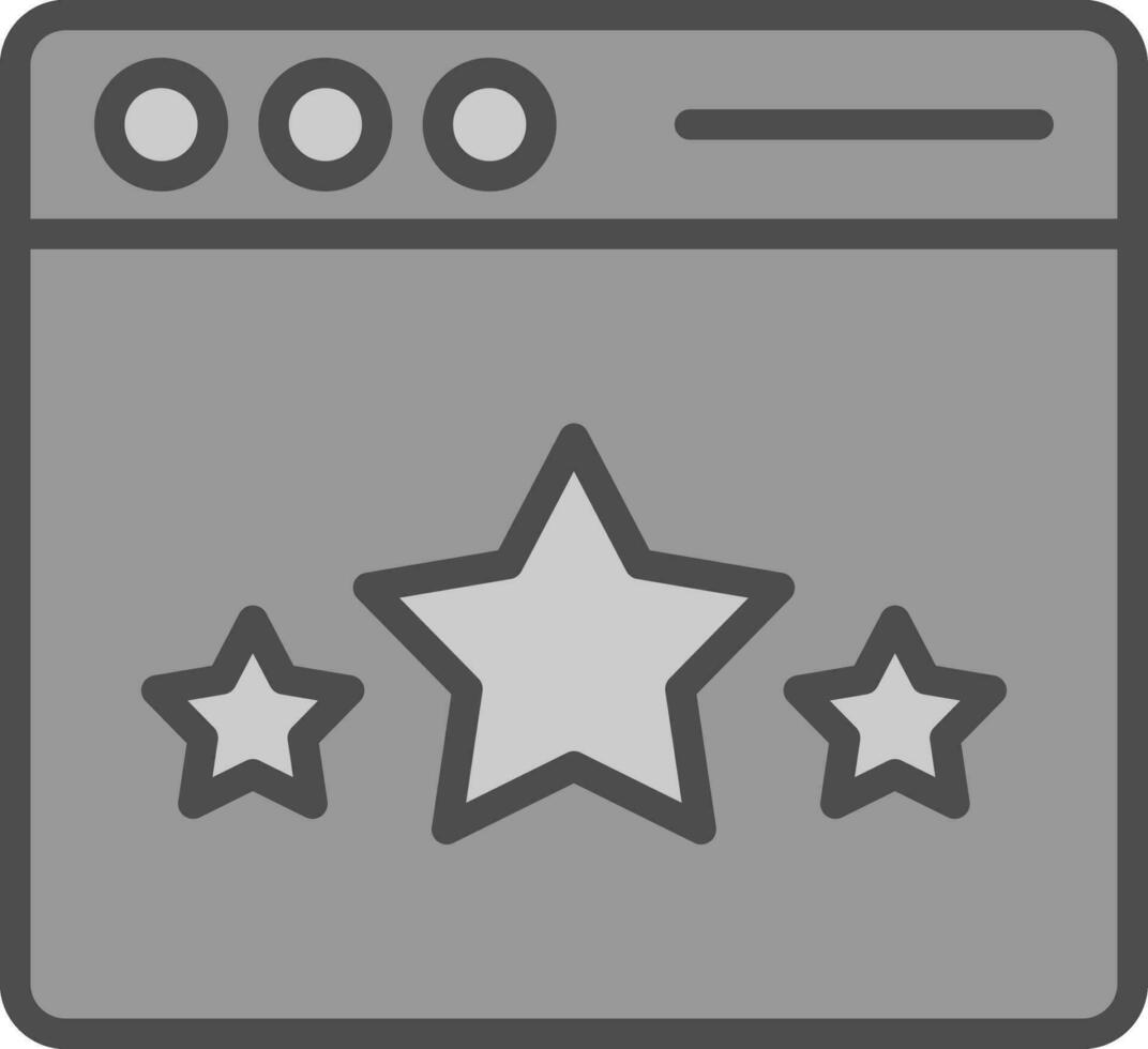 recension vektor ikon design