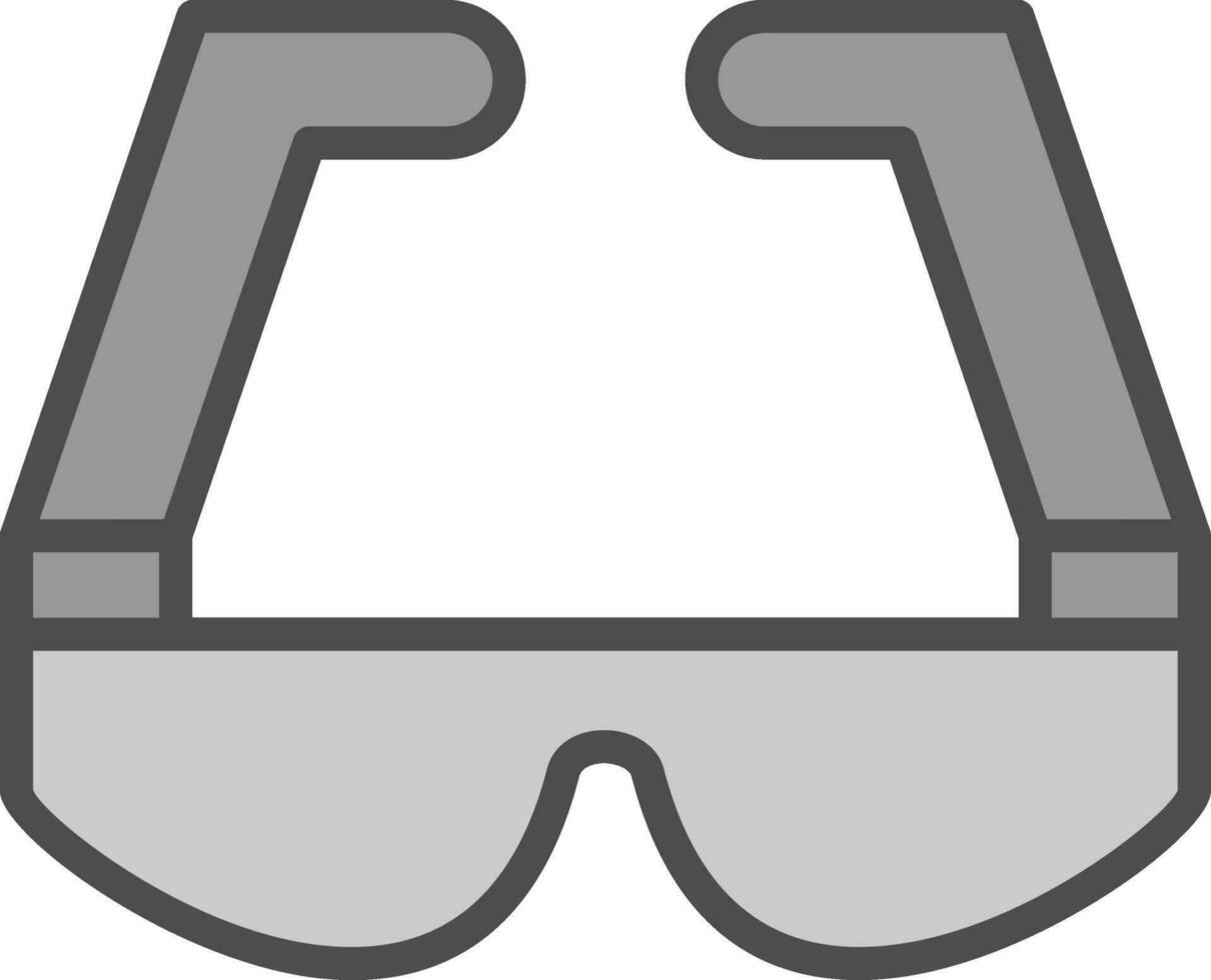 Sicherheit Brille Vektor Symbol Design