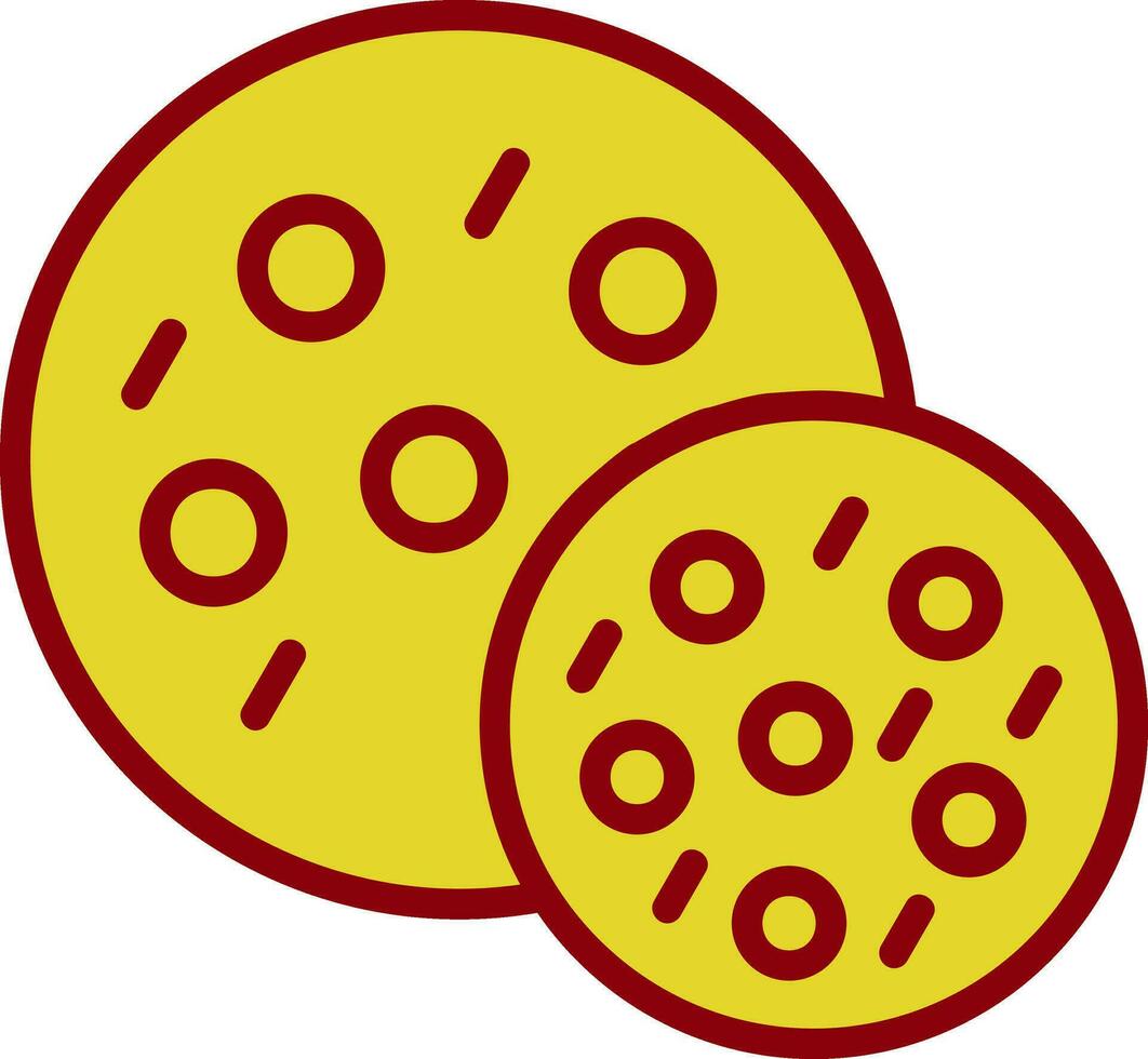 Cookies-Vektor-Icon-Design vektor