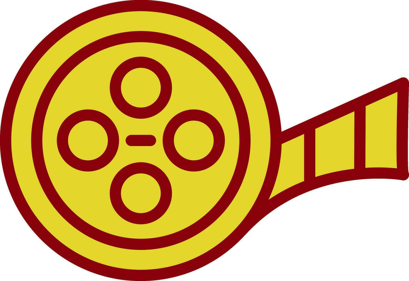 Film Spule Vektor Symbol Design