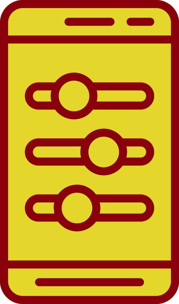 Klang Steuerung Vektor Symbol Design