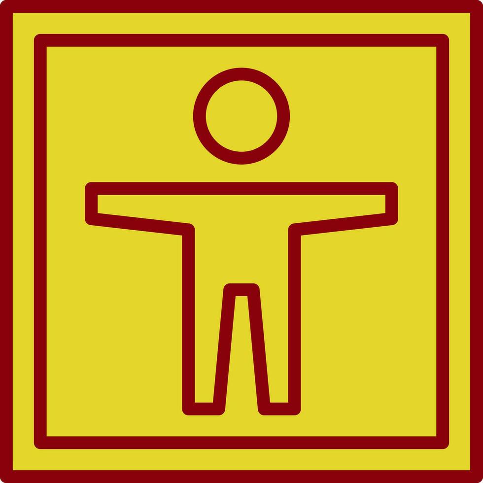 Zugänglichkeitsvektor-Icon-Design vektor