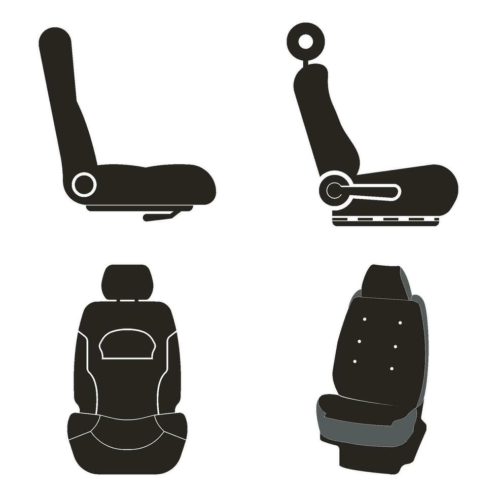 Autositz-Symbol vektor