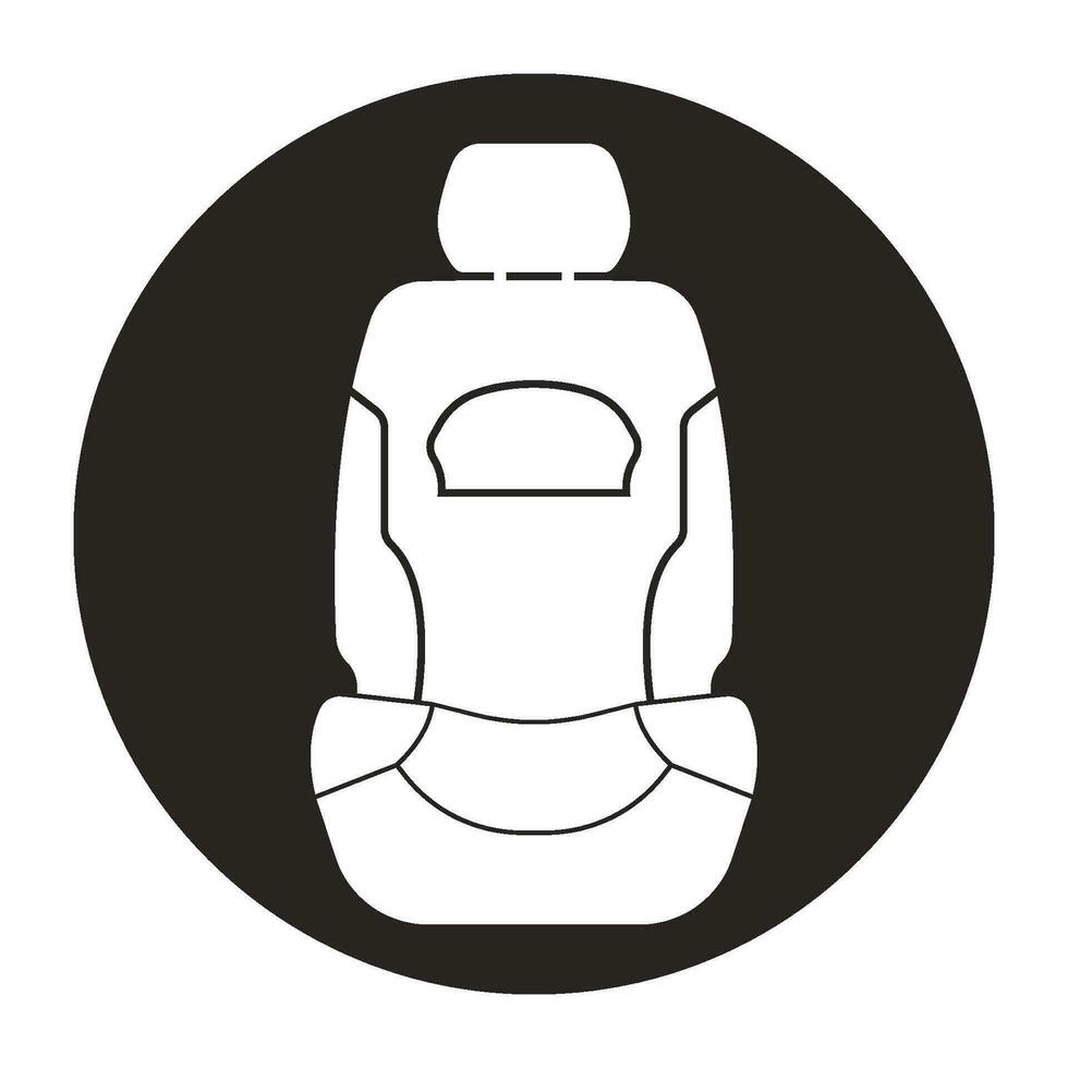 Autositz-Symbol vektor