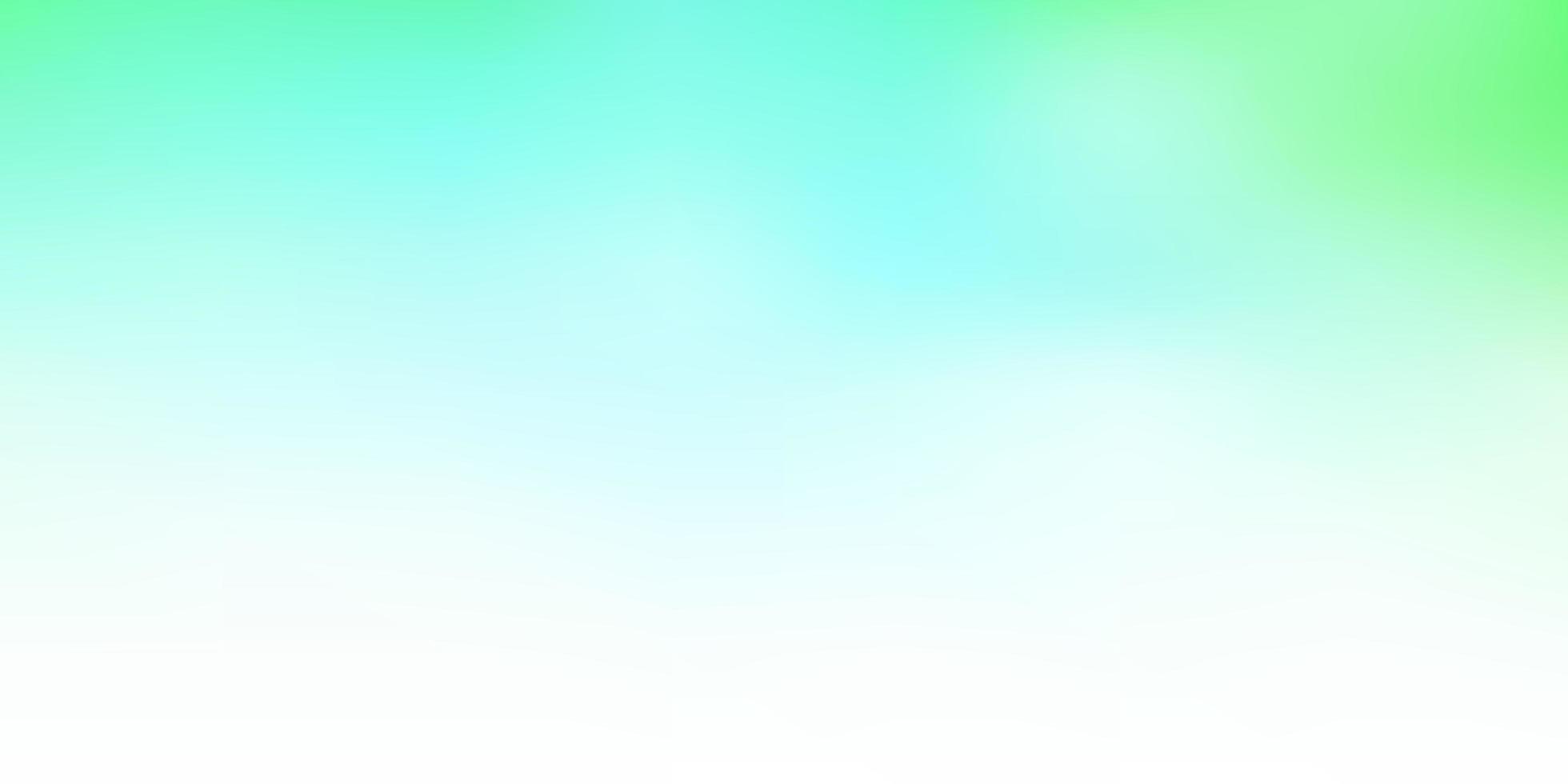 hellgrünes Vektor-Gradientenunschärfe-Layout vektor