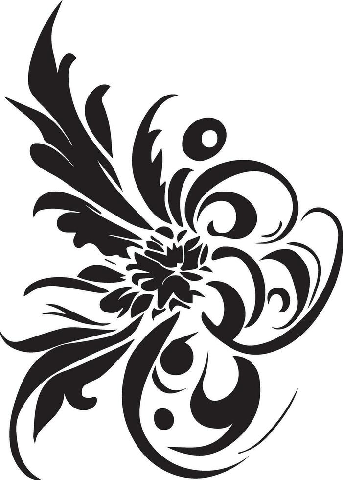 Stammes- tätowieren Design Vektor Illustration schwarz Farbe