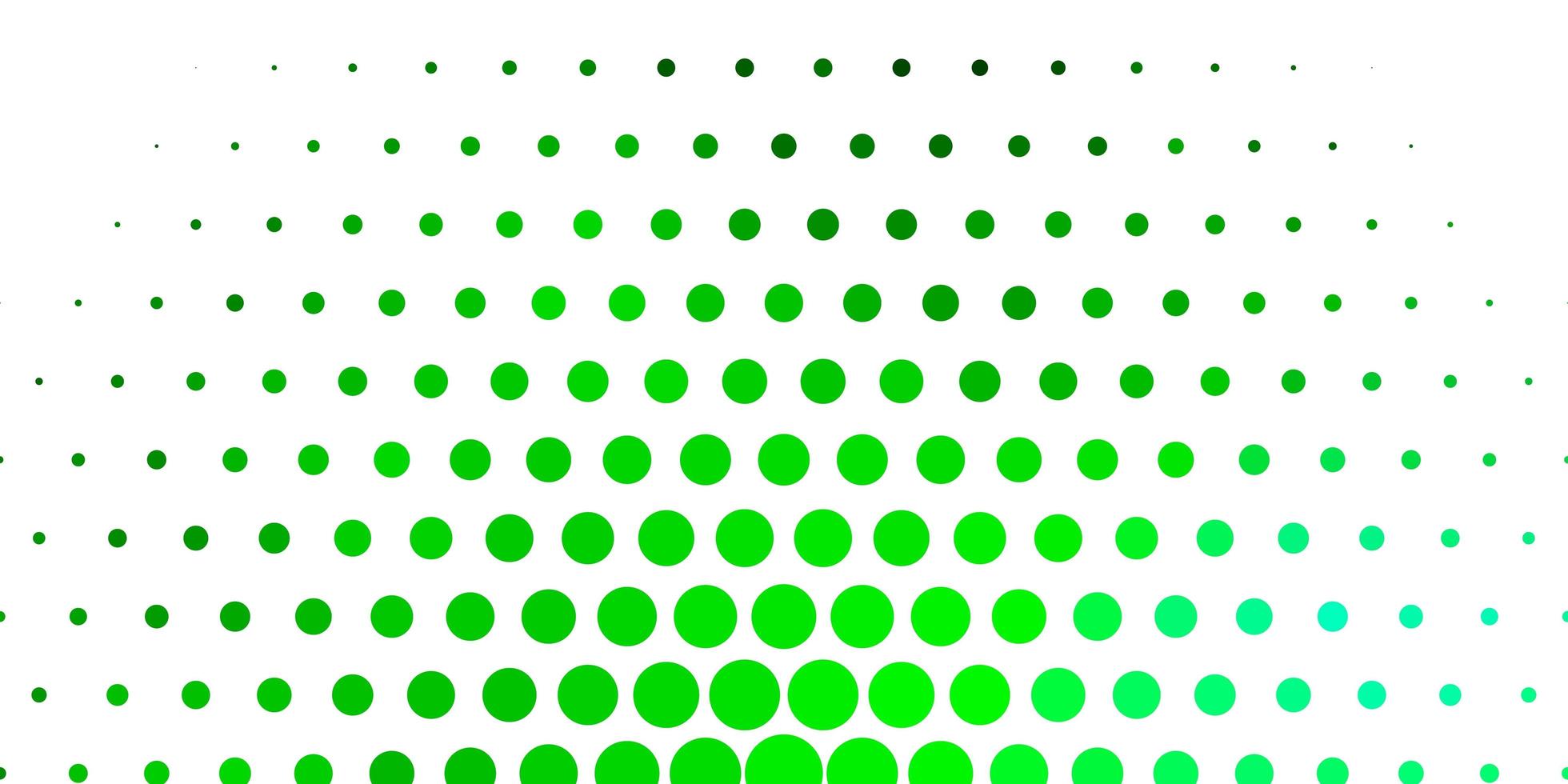 hellgrüne Vektorschablone mit abstrakten bunten Scheiben der Kreise auf einfachem Steigungshintergrundmuster für Websites vektor