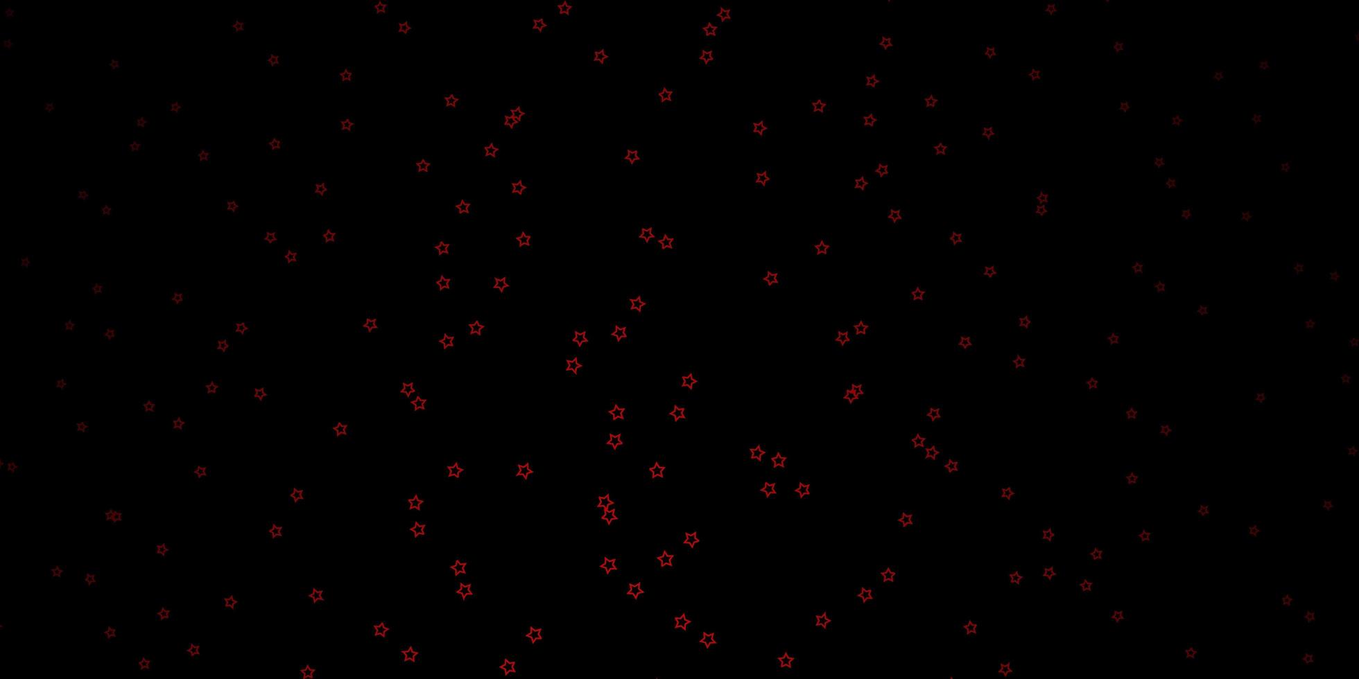 mörk röd vektor bakgrund med små och stora stjärnor modern geometrisk abstrakt illustration med stjärnor mönster för webbplatser målsidor