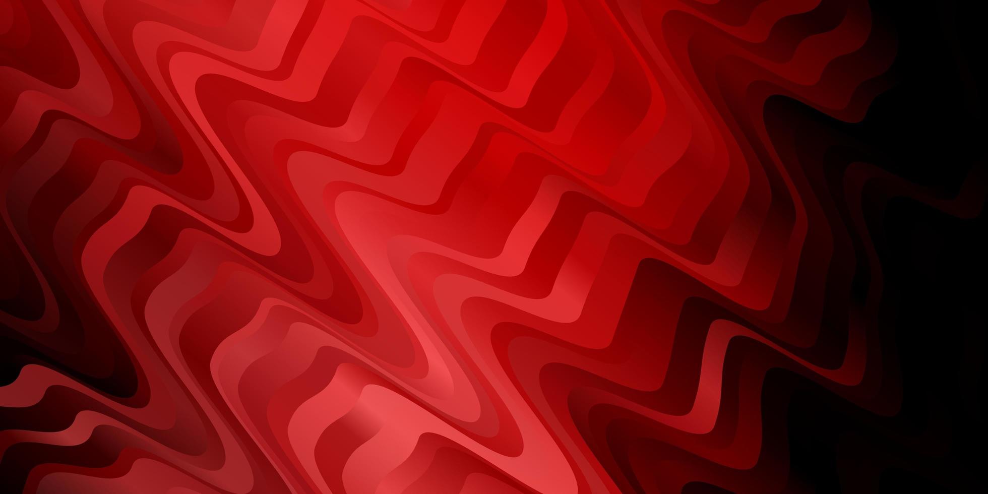mörk röd vektor bakgrund med böjda linjer illustration i halvton stil med lutning kurvor mönster för annonser reklam