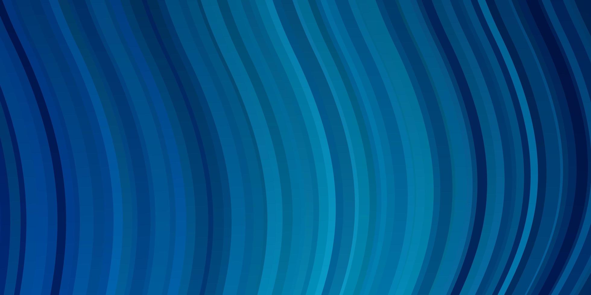 hellblaues Vektor-Layout mit Kurven bunter Illustration, die aus Kurven bestes Design für Ihre Poster-Banner besteht vektor