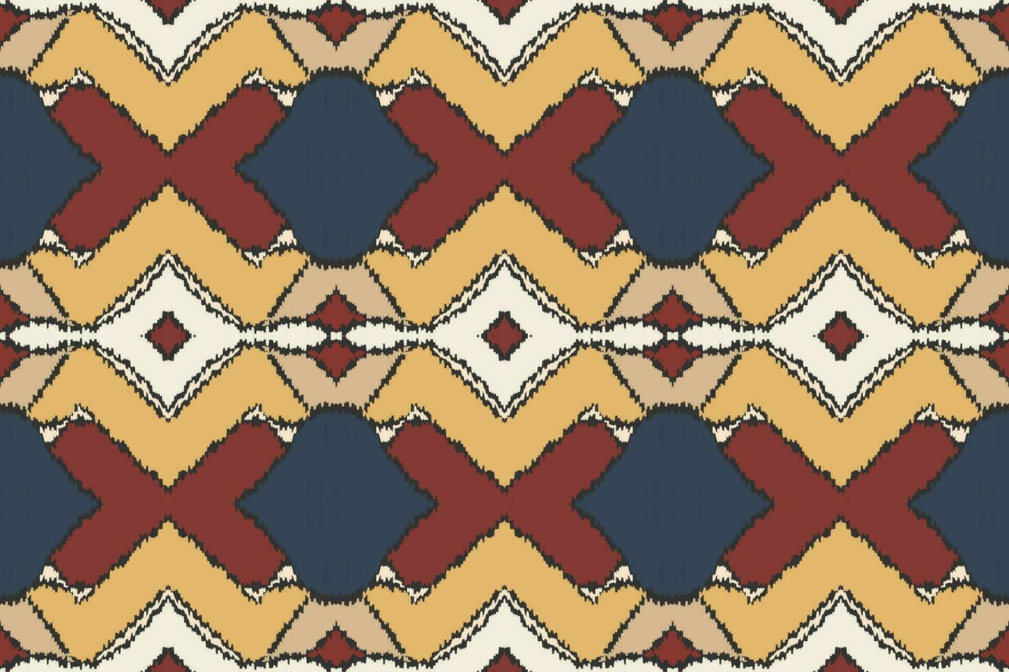 motiv ikat paisley broderi bakgrund. ikat ram geometrisk etnisk orientalisk mönster traditionell.aztec stil abstrakt vektor illustration.design för textur, tyg, kläder, inslagning, sarong.